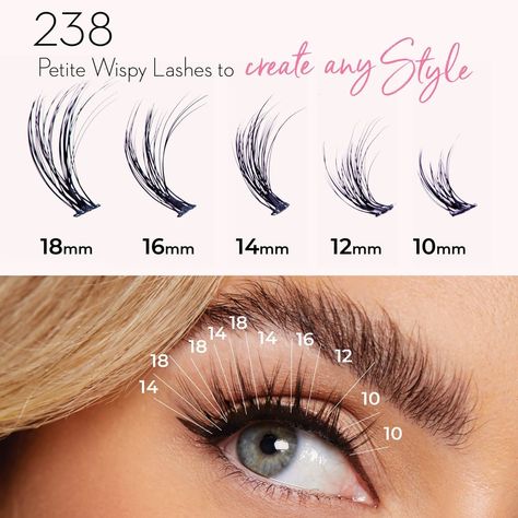 SAVE FOR LATER - PETITE WISPY LASH MAP 🩷 ㅤ With 19 wears per box - our Miss Wispy Luxe 3D Flawless DIY lash clusters in Petite Wispy is perfect for everyday wear, lasting up to 7-10 days. Our lashes are waterproof, cruelty free and loved by thousands! SHOP ➡️ onevsalon.com 💕 ㅤ #onevsalon #browlamination #browlift #browhack #makeup #fyp #foryou #browlifting #browhack #brows #lashlift #lashes #beauty #lashextensions #browshaping #browsonfleek #diylashextensions #lashclusters #30dlashes #diylash... Brow Hacks, Diy Lashes, Brow Care, Cluster Eyelash Extensions, Wispy Eyelashes, Textured Layers, Cluster Eyelashes, Lash Clusters, Cluster Lashes