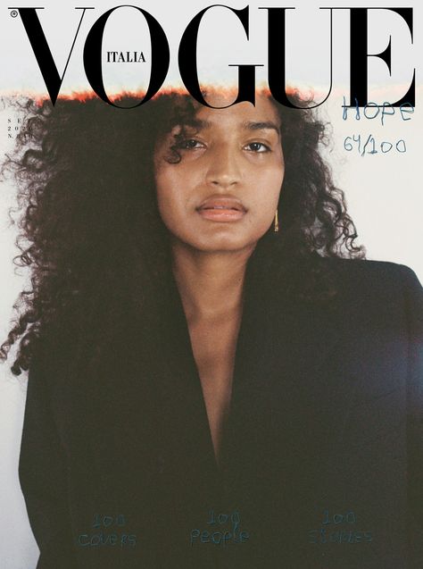 Indya Moore by Mark Borthwick Vogue Italia September 2020 Indya Moore, Cameron Russell, Lineisy Montero, Mark Borthwick, Raquel Zimmermann, Patti Hansen, Sasha Pivovarova, Embracing Diversity, Audre Lorde