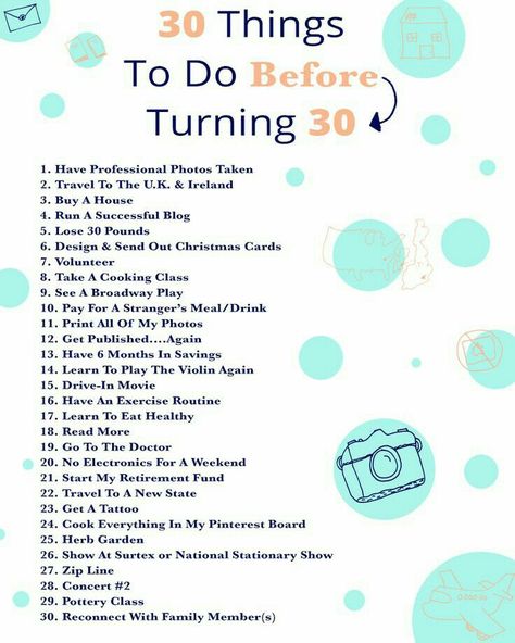 30 Things To Do Before 30, 30 Before 30, The Countdown Begins, Life Goals List, Countdown Begins, Birthday Designs, Bored At Home, Turning 30, Dirty Thirty