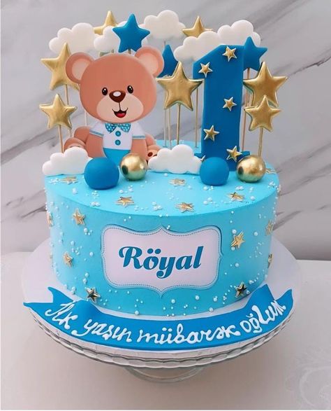 Boy Cake Design, First Birthday Boy Cake, Birthday Cake For Boy, 1st Birthday Cake Designs, Birthday Boy Cake, Baptism Cake Girl, Wheels Cake, Cake For Boy, Decor Tort