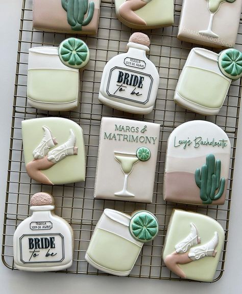 Booze Cake, Cowgirl Cookies, Bachelorette Cookies, Sugar Cookie Icing, 33rd Birthday, Bridal Shower Cookies, Custom Cookie, Strawberry Cookies, Bachelorette Themes