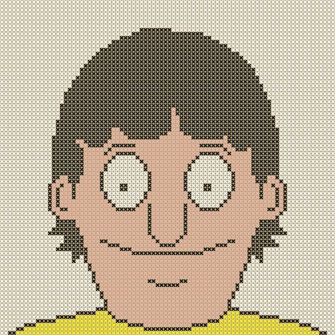 Crochet Bob, Bob S, Pixel Crochet, Bob's Burgers, Tapestry Crochet Patterns, House And Home, Beaded Cross Stitch, Bobs Burgers, Pixel Pattern