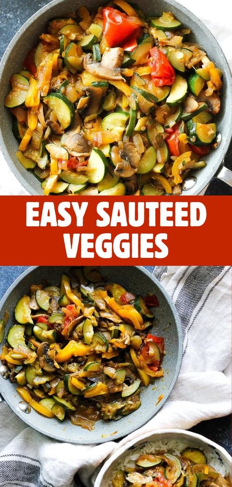 Elevate your dinner with this quick and easy recipe for sautéed vegetables. Bursting with flavor and color, this dish is perfect as a side or main course. With minimal prep and simple ingredients, it's a great option for busy weeknights. Air Fryer Easy Recipes, Air Fryer Easy, Vegetable Recipe, Best Vegetables, Sauteed Veggies, Sauteed Vegetables, Saute Onions, Best Dinner Recipes, Perfect Side Dish