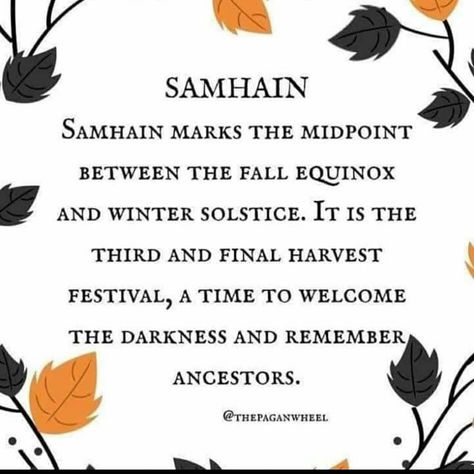 Samhain Quotes, Blessed Samhain, North Node, Samhain Halloween, Eclectic Witch, Halloween Tags, Spiritual Energy, Season Of The Witch, Harvest Festival