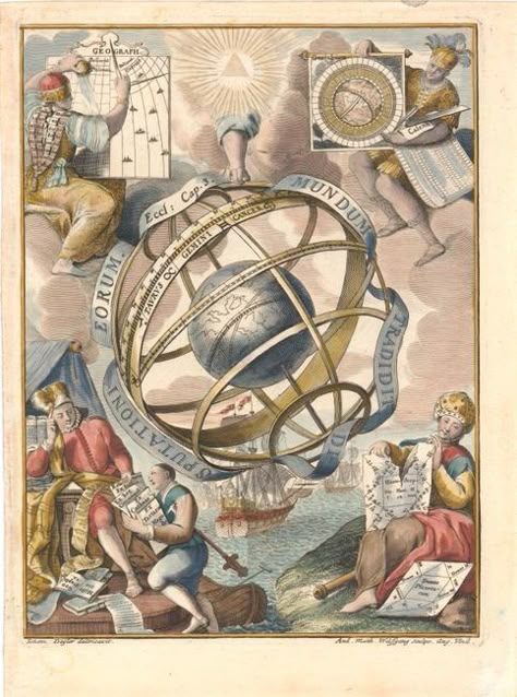 Vintage Science Illustration, Book Of Ecclesiastes, Ancient Astronomy, Circle Map, The Hand Of God, Alchemy Art, Vintage Science, Science Illustration, Hand Of God