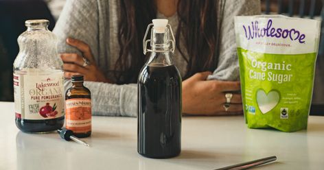 This homemade grenadine syrup is just what you need to take your cocktails to the next level. Grenadine Recipe, Prohibition Cocktails, Homemade Grenadine, Grenadine Syrup, Simple Syrups, Cocktails To Try, Syrup Recipe, Pomegranate Juice, Water Flowers