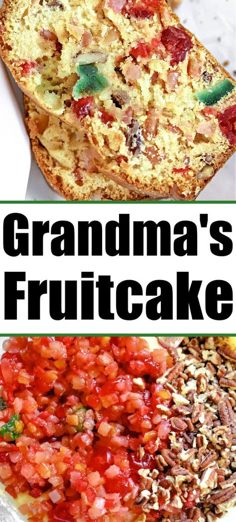 Lemon Fruit Cake, Fruit Cake Bars Recipe, Cake Mix Fruit Cake Recipe, White Fruit Cake Recipe Old Fashion, Easy Fruit Cake Recipe Simple, Old Fashion Fruit Cake Recipe, Easy Fruitcake Recipes, Old Fashion Fruitcake Recipes, Fruitcake Bread