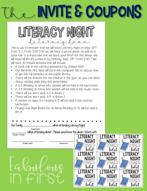 Luau Literacy Night, Title One Family Night, Elementary Literacy Night, Fall Literacy Night, Literacy Night Ideas Elementary, Literacy Night Games, Literacy Luau, Literacy Night Themes, Family Literacy Night Activities