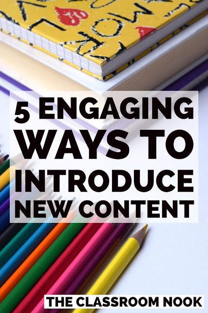 5 Engaging Ways to Introduce New Content Student Engagement Strategies, Motivating Students, Planning School, Classroom Engagement, Background Knowledge, Doodle Notes, Engagement Strategies, Ela Teacher, Instructional Strategies