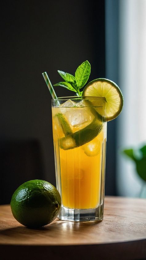 Calamansi juice Fruit Juice Aesthetic, Juice Photography, Cherry Smoothie Recipes, Calamansi Juice, How To Cook Pancakes, Cherry Smoothie, Food Pic, Slice Of Lime, Shot Recipes