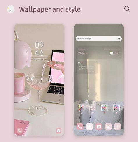 #WALLPAPER #LOCKSCREEN #SAMSUNG #PINK #CUTE Samsung Cute Wallpaper, Samsung Pink Wallpaper, Samsung Setup Homescreen, Samsung A24 Wallpaper, Pink Wallpaper Samsung, Samsung Wallpaper Aesthetic, Samsung Organization, Samsung Homescreen Layout Ideas, Wallpaper And Lockscreen