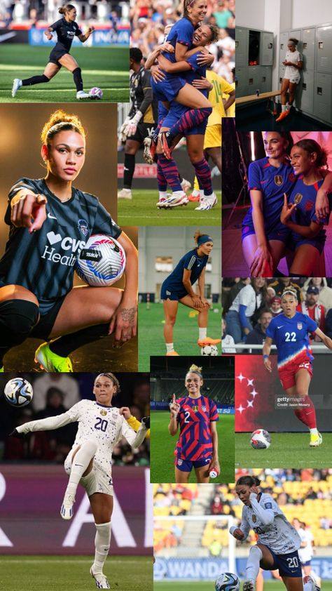 Trinity Rodman Trinity Rodman, Soccer Essentials, Soccer Season, Women's Soccer Team, Soccer Inspiration, Female Soccer Players, Soccer Workouts, Usa Soccer Women, Soccer Poster