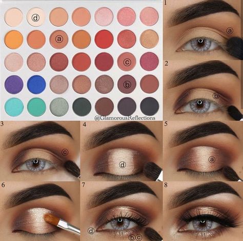 Jaclyn Hill Makeup, Jaclyn Hill Eyeshadow Palette, Mekap Mata, Linda Hallberg, Jaclyn Hill Palette, Smink Inspiration, Eye Makeup Steps, Pinterest Makeup, Makijaż Smokey Eye