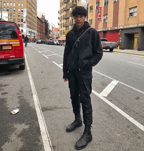 Army Boots Outfit, Boots Outfit Men, Dark Academia Outfit, Dark Academia Clothing, Tactical Wear, Army Boots, Afro Punk, Dark Fashion, Boots Outfit