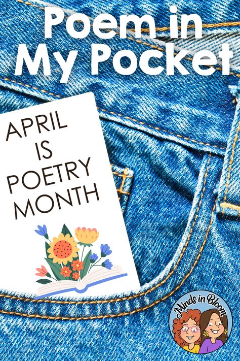 National Poem in Your Pocket Day is just around the corner, and we've got you covered with some amazing ideas for teachers and students. Whether you're looking to incorporate poetry into your curriculum or just want to celebrate this special day, these classroom activities are sure to inspire your students' creativity and imagination. So why wait? Start planning your Poem in Your Pocket Day celebration today! Poem In Your Pocket, Poem Analysis, Interactive Bulletin Board, Social Media Challenges, Ideas For Teachers, National Poetry Month, Poetry Month, You Poem, Poetry Reading