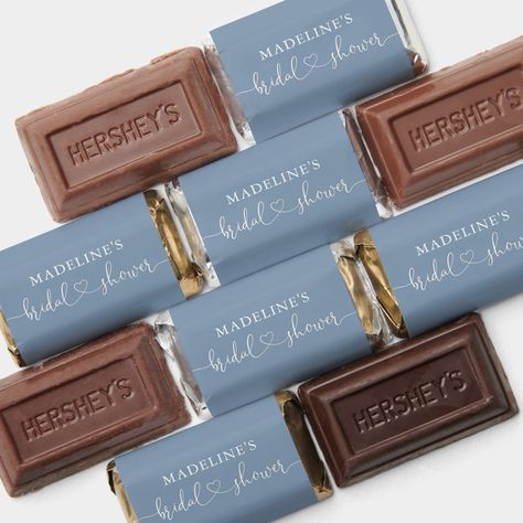 Abstract Wedding, Engagement Party Favors, Hershey Miniatures, Sage Wedding, Elegant Bridal Shower, Sage Green Wedding, Elegant Birthday, Dusty Blue Weddings, Hershey Chocolate