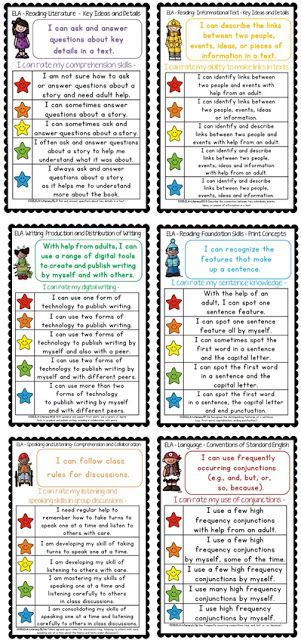 Common Core Star Rubircs and Differentiated Checklists for grade one Checklist Ideas, Visible Learning, Common Core Ela, Clever Classroom, First Grade Writing, First Grade Reading, Learning Goals, Common Core State Standards, Assessment Tools