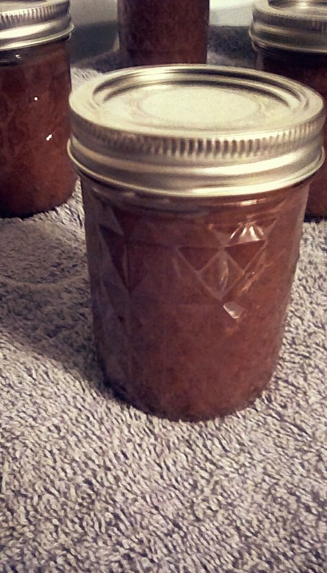 This is the best recipe for Apple Butter that I have ever made. My Grandma taught me how to make this years ago. Posting so that I will never lose it! I am not exactly sure on the exact yield - its been a while since Ive made this. Recipe For Apple Butter, Make Apple Butter, Pickled Pears, Oven Baked Apple, Fall Apple Recipes, Apple Butter Recipe, Homemade Apple Butter, Canning Jam, Fall Dishes