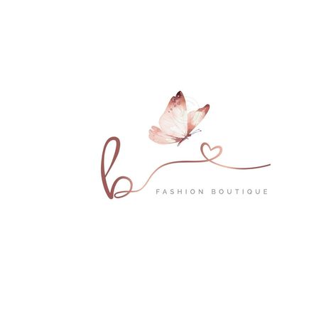 Butterfly Logo, Photography Logo, Premade Logo, Boutique Logo, Photo Watermark, Watercolor Logo, Rose Gold Branding kit, Makeup Artist logo creativedesign #packagingdesign #logoshop #logos. Rose Gold Branding, Love One Another Quotes, Desain Merek, Logo Service, Logo Rose, Logo Photo, Makeup Artist Logo, Beauty Salon Logo, Logo Photography