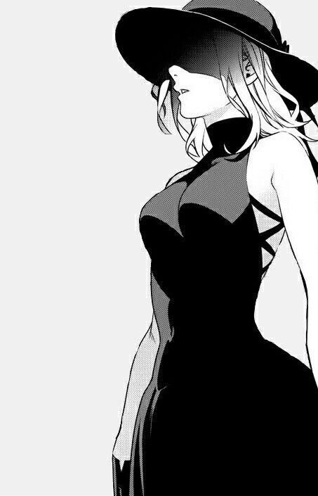 Mafia Girl Drawing, Nightmare Dressed Like A Daydream, Dressed Like A Daydream, Black Sapphire, Anime Monochrome, Chapter 3, Digital Art Girl, Anime Sketch, Anime Poses