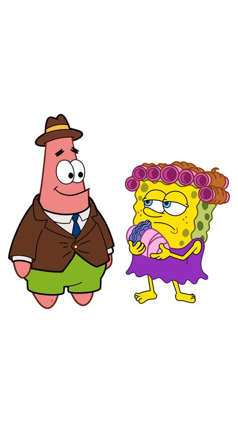 What a wonderful family is here. Patrick Star is a husband, Spongebob is a wife and baby clam is their child. Fascinating, isn't it? You can see this situation in the Rock-a-Bye Bivalve episode of... Spongebob And Patrick Drawing, Patrick Star And Spongebob, All Spongebob Characters, Baby Spongebob, Patrick Drawing, Patrick Star Spongebob, Spongebob Costume, Drawings To Trace, Spongebob And Patrick