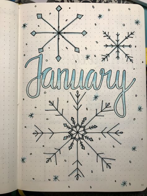 January Journal Cover Page, January Whiteboard Ideas, Bullet Journal 2024 Cover Page, January Journal Cover, January Cover Page Bullet Journal, Bullet Journal Ideas 2024 Cover Page, Bullet Journal January Cover Page, Bullet Journal January Cover, January Doodles