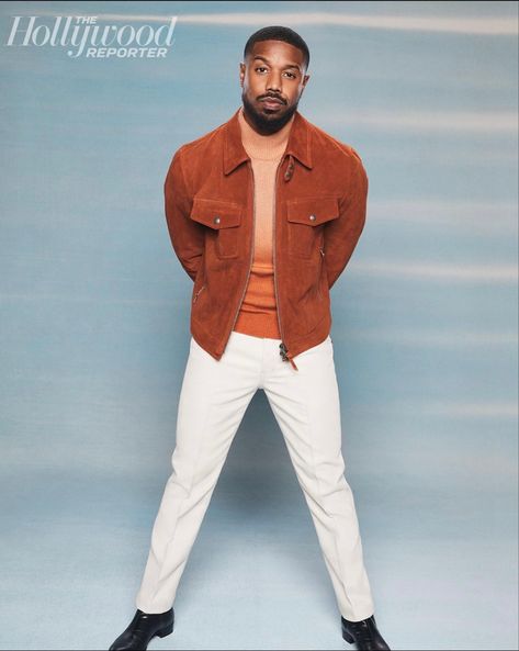 Black Men Casual Style, Outfits For Big Men, Black Men Fashion Urban, Jordan Outfit, Lori Harvey, Michael B Jordan, Jordan Outfits, Beard Styles For Men, Hollywood Reporter