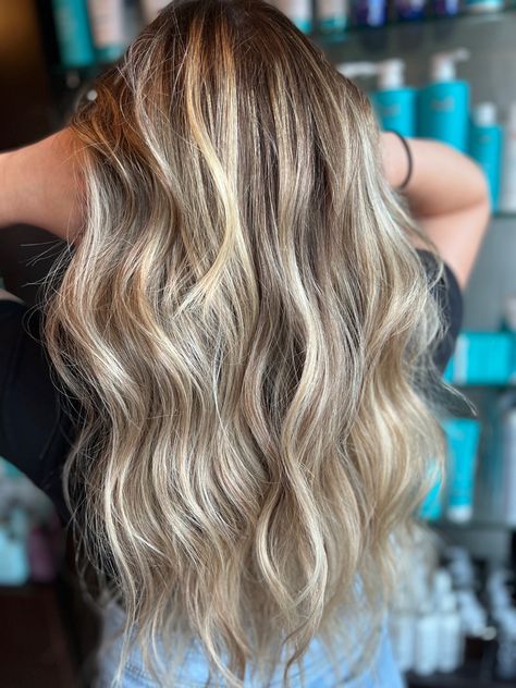 Full foil blonde Full Head Foils Blonde On Brown Hair, Full Foils Blonde, Full Head Blonde Foils On Brown Hair, Blonde Full Foil, Full Foil Highlights Blonde, Blonde Hair, Blonde, Long Hair Styles, Hair Styles