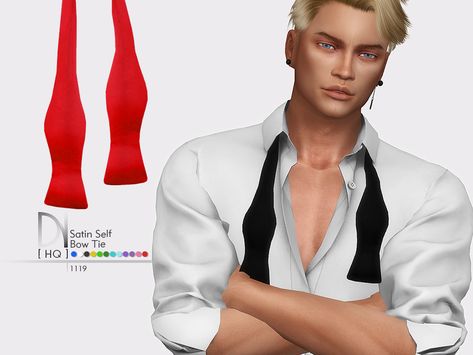 Sims School, Untied Bow Tie, Cc Accessories, Bow Tie Suit, Sims 4 Cas Mods, Cc Mods, Female Outfits, Tumblr Sims 4, Sims 4 Downloads