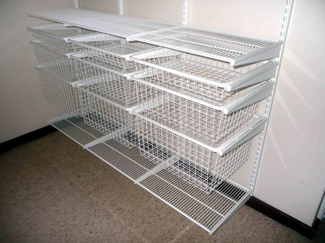 Wire Closet Shelving Parts Closet Remodel Diy, Small Closet Organization Diy, Wire Closet Organizers, Drawers Closet, Small Closet Storage, Cheap Closet, Wire Closet Shelving, Small Closet Organization Bedroom, Closet Small Bedroom