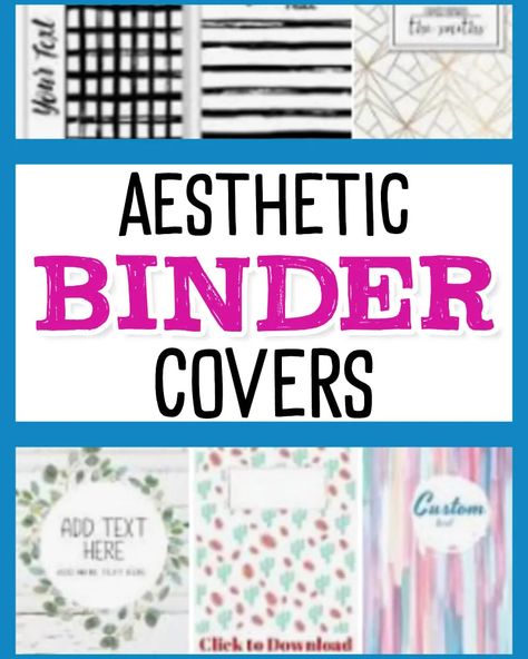 Subject Binder Covers Printable Free, 3 Ring Binder Cover Printable Free, Binder Cover And Spine Templates Free Editable, Nursing Binder Covers Free Printables, Free Printable Notebook Cover, Cute Binder Covers Printables Free, Binder Cover Templates Free Editable, Free Printable Binder Covers Editable, Binder Ideas For School