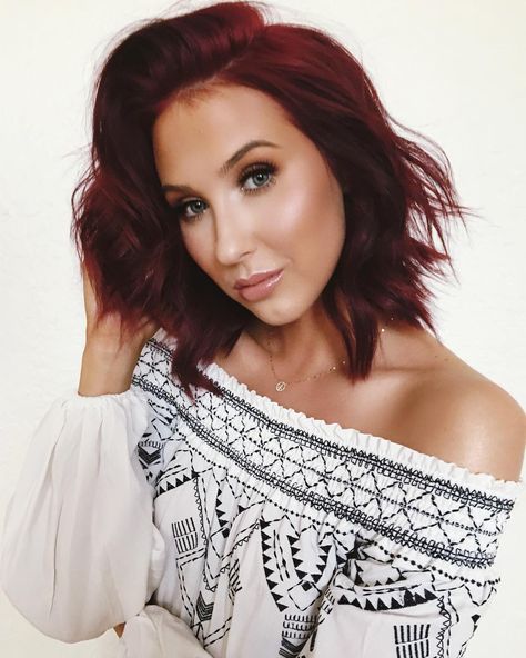 Jaclyn Hill Red Hair Color, Jaclyn Hill Red Hair, Jaclyn Hill Hair, Red Hair For Cool Skin Tones, Auburn Red, Red Hair Don't Care, Hair Color Auburn, Red Copper, Jaclyn Hill