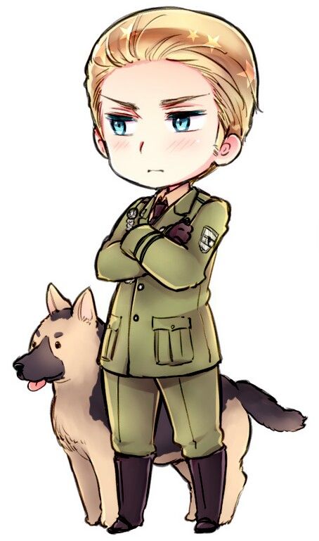 Aww Hetalia Germany, Dibujos Anime Chibi, Germany And Prussia, Hetalia Characters, Hetalia Axis Powers, Germany And Italy, Axis Powers, World Star, Hetalia