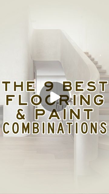 Loren Kreiss on Instagram: "Here are the 9 best flooring and paint color combinations to use in your home.

#paintcolors #interiordesignideas #homerenovations #homeinspiration #luxuryinteriordesign #neutralhomedecor #portolapaint #interiordesigntips #limestone #whitewashwood #naturalmatte" Flooring And Paint Combinations, Paint Combinations Interior, Limestone Paint, Loren Kreiss, Surrey House, Flooring Colors, Living Room Color Combination, Portola Paint, Floor Paint Colors