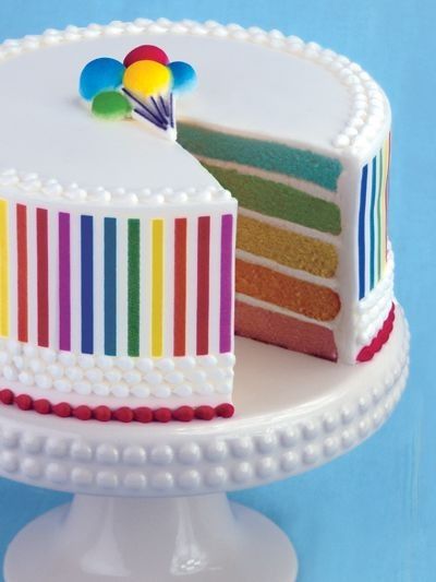 Food Decorating, Novelty Birthday Cakes, Edible Cake Decorations, Rainbow Food, Easy Cake Decorating, Rainbow Cake, Pastel Colours, Love Cake, Cake Decorating Techniques