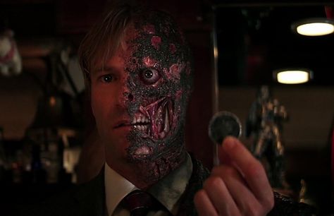 "I Make My Own Luck" - Harvey Twoface Dent Batman Christian Bale, Batman Fan Art, Harvey Dent, The Dark Knight Trilogy, Tommy Lee Jones, Galaxy Note 7, Two Face, Game Theory, Tommy Lee