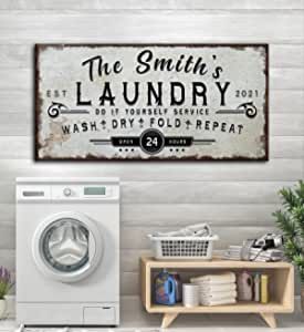 Vintage Laundry Sign, Laundry Wall Art, Laundry Room Sign, Laundry Room Art, Laundry Sign, Laundry Design, Wash Dry Fold, Laundry Room Signs, Vintage Laundry