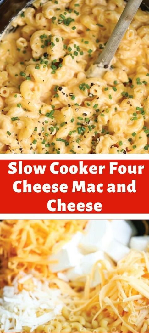 Slow Cooker Mac And Cheese, Mac And Cheese Healthy, College Recipes, Cream Cheese Pasta, Slow Cooker Roast Beef, Crockpot Pasta, Crockpot Mac And Cheese, Crockpot Ideas, Slow Cooker Roast