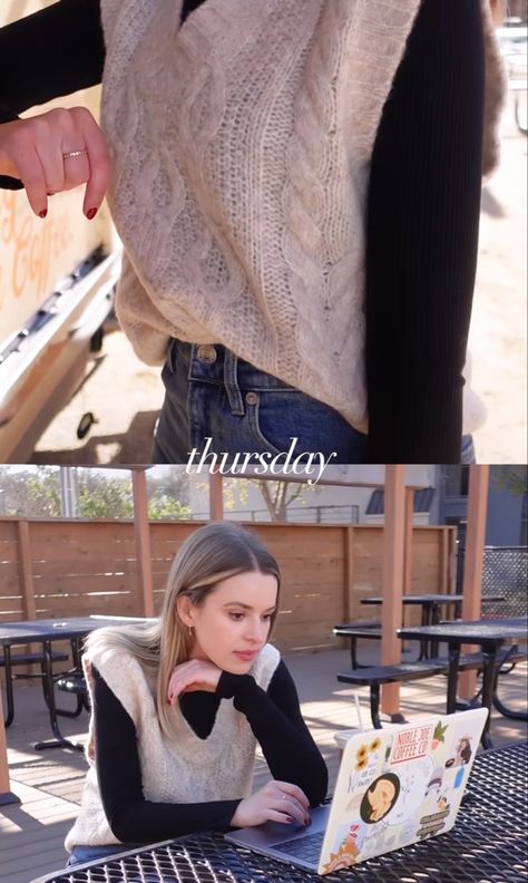 Michel Janse, Sweater Vest, Pretty Outfits, Fashion Inspo, Fashion Outfits