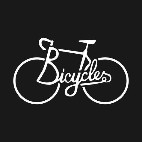 Bicycle Logo, Bike Logos Design, Bike Riding Benefits, Bicycle Illustration, Bicycle Tattoo, Mountain Bike Art, Bike Tattoos, Bike Logo, Bike Illustration