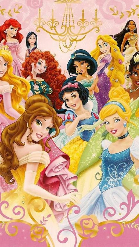 Papel de Parede para celular flores Disney Kızları, The Disney Princesses, Image Princesse Disney, Disney Princesses And Princes, All Disney Princesses, Images Disney, Prințese Disney, Wallpaper Disney, Karakter Disney