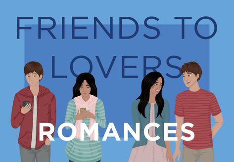 These 14 Friends-to-Lovers Romances Will Steal Your Heart Friends To Lovers Books, Romcom Books, Romance Series Books, Friends To Lovers, Good Romance Books, Romantic Themes, Lovers Romance, Teen Romance Books, Romantic Books