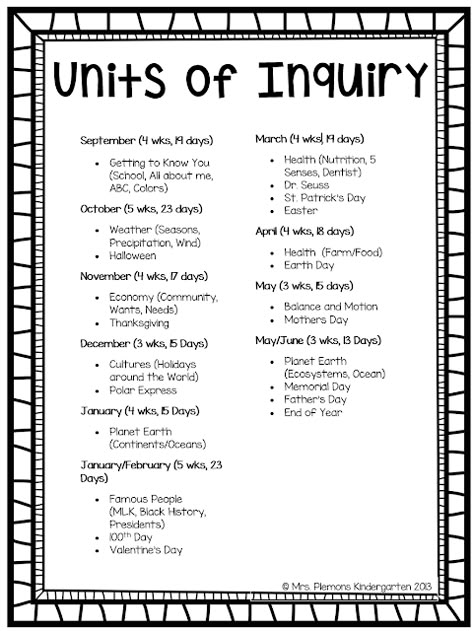 Monthly Kindergarten Themes, Monthly Social Studies Themes, Kindergarten Homeschool Subjects, Kindergarten Monthly Themes Lesson Plans, Prek Monthly Themes, Kindergarten Themes By Month, Monthly Themes For Kindergarten, Kindergarten Homeschool Monthly Themes, Theme Days Kindergarten