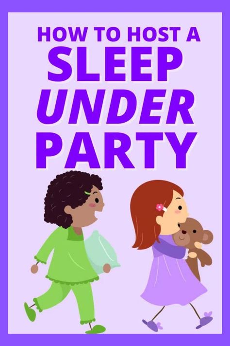 Sleep Under Party, Sleepover Party Foods, Kids Sleepover Party, Pajama Party Kids, Pajama Party Games, Girls Pajamas Party, Grandparents Activities, Pajama Birthday Parties, Sleepover Tents