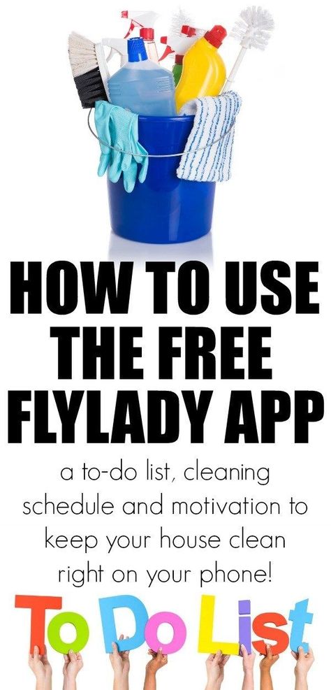 How to use the FlyLady App to keep your house in order with small daily tasks. A to-do list, cleaning schedule and motivation to keep your house clean by using this Flylady app. . Clean House Motivation, Fly Lady Cleaning, Daily Cleaning Routine, Fly Lady, Cleaning Schedule Printable, House Organization, Save For House, Cleaning Painted Walls, Clean Motivation