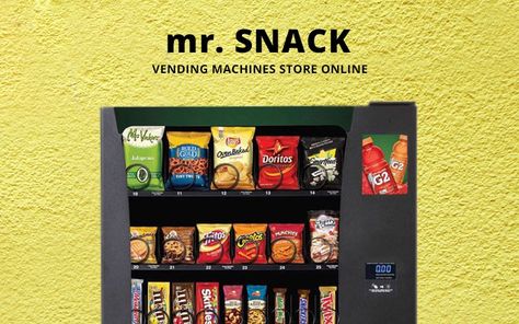 mr.Snack - Vending Machines Store OpenCart Template Vending Machine Snacks, Online Store Website, Vending Machines, Google Fonts, Construction Process, Vending Machine, Professional Templates, Illustration Character Design, Different Types