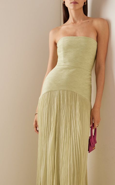 Strapless Gown, Guest Outfit, Fancy Dresses, A Dress, Dream Dress, Guest Dresses, Moda Operandi, Look Fashion, Pretty Dresses