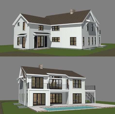 L Shaped Floor Plan Advantages – Yankee Barn Homes L Shaped Barndominium, L Shape House, L Shaped House Plans, Shape House, Sloping Lot House Plan, Yankee Barn Homes, Open Floor Concept, L Shaped House, Ranch Style House Plans