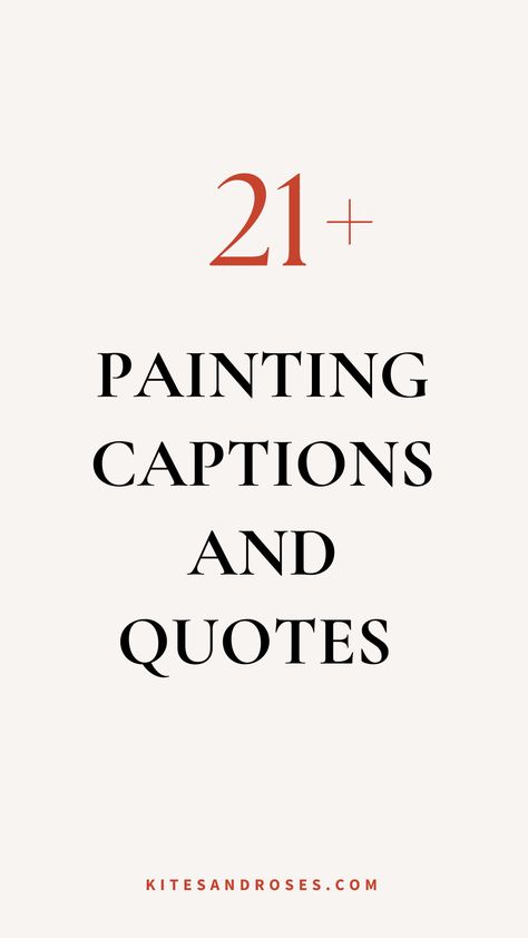 Looking for painting quotes? Here are the captions and sayings that bring artistic expression to life. Quotes For Photos Captions, Art Related Captions, Caption For Painting Post, Art Quotes Instagram, Painting Captions Instagram, Art Captions Artists, Painting Captions For Instagram, Caption On Art Work, Captions About Art