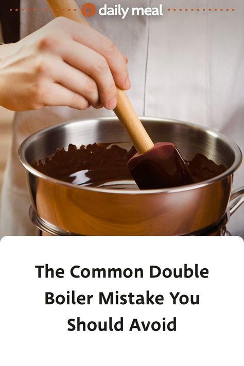 One Mistake, Double Boiler, To The Rescue, Daily Meals, The Common, Family Favorites, Melting Chocolate, Food Hacks, Cooking Tips